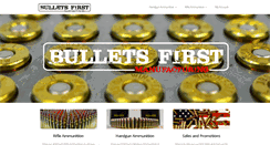 Desktop Screenshot of bulletsfirstmanufacturing.com